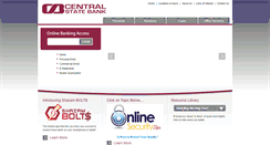Desktop Screenshot of centralstatebankia.com