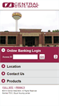 Mobile Screenshot of centralstatebankia.com